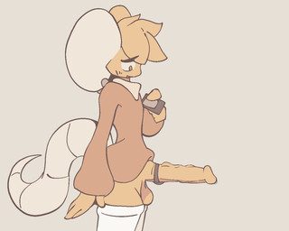 anthro balls big_penis bodily_fluids bottomless clothed clothing cum ear_piercing genital_fluids genitals glans head_tuft holding_object huge_penis humanoid_genitalia humanoid_penis infinite_cum infinite_genital_fluids legwear long_penis looking_down male moan penis piercing sex_toy solo speech_bubble sweater thigh_highs throbbing throbbing_penis topwear tuft vein veiny_penis vibrator 9hammer mix_(9hammer) mammal rodent 5:4 animated loop