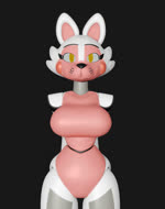 anthro big_breasts black_nose bouncing_breasts breasts clothing dancing female fur machine pink_body pink_fur presenting presenting_breasts pupils solo standing white_body white_fur wide_hips yellow_eyes lemonleaf five_nights_at_freddy's scottgames sister_location funtime_foxy_(fnaf) animatronic canid canine fox mammal robot 2023 3d_(artwork) 3d_animation absurd_res animated digital_media_(artwork) hi_res loop no_sound short_playtime webm