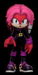 5_fingers anthro belt big_eyes big_head boots breasts clothed clothing female fingers footwear front_view fur hair long_hair looking_at_viewer pink_hair red_body red_fur shoes simple_background solo topwear transparent_background joeadok third-party_edit archie_comics sega sonic_the_hedgehog_(archie) sonic_the_hedgehog_(comics) sonic_the_hedgehog_(series) lien-da echidna mammal monotreme 3d_(artwork) alpha_channel digital_media_(artwork) full-length_portrait hi_res portrait