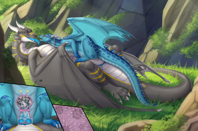 2_penises big_dom_small_sub bodily_fluids cervical_penetration cervix cowgirl_position cum cum_in_uterus cum_in_vagina cum_inside cutaway diaphallism dominant double_penetration double_vaginal duo female feral from_front_position genital_fluids genitals impregnation internal looking_pleasured male male/female multi_genitalia multi_penis multiple_ova on_bottom on_top ovaries ovum penetration penile_spines penis prehensile_penis ridiculous_fit sex size_difference sperm_cell tail_anus tongue tongue_out uterus vaginal vaginal_penetration fridaflame european_mythology mythology miriizah zyristra dragon mythological_creature mythological_scalie scalie western_dragon wyvern hi_res