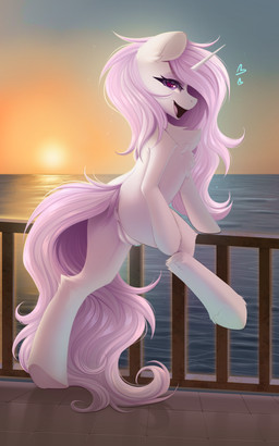 anus bedroom_eyes butt female feral genitals hair heart_symbol hooves horn humanoid_genitalia humanoid_vulva long_hair looking_at_viewer looking_back narrowed_eyes open_mouth open_smile presenting presenting_hindquarters presenting_vulva quadruped raised_leg rear_view seductive smile solo sunset tail underhoof vulva kebchach friendship_is_magic hasbro my_little_pony mythology fleur_de_lis_(mlp) equid equine mammal mythological_creature mythological_equine unicorn 5:8 absurd_res digital_drawing_(artwork) digital_media_(artwork) hi_res