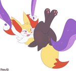 angry anthro blush feet female fur genitals imminent_rape nude open_mouth paws pussy simple_background solo tentacles thick_thighs white_body wide_hips yellow_body yellow_fur furvo nintendo pokemon braixen generation_6_pokemon pokemon_(species) 2021 absurd_res hi_res