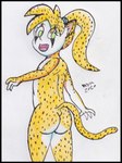 aged_down butt female green_eyes loli markings nude solo spots spotted_markings young young_female young_humanoid reddragonkan gold_digger brittany_diggers animal_humanoid cheetah_humanoid felid felid_humanoid feline feline_humanoid humanoid mammal mammal_humanoid werecheetah