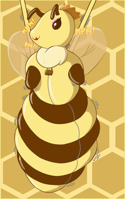 anthro arms_tied ball_gag bdsm bee_costume blush bodily_fluids bondage bound breasts clothing female frogtied frogtied_arms gag gagged genital_fluids genitals latex legs_tied lock nipples nude nude_anthro overstimulation plushsuit restraints sex_toy simple_background solo submissive suit tail trapped vibrator wand_vibrator wings x-ray_view jedader yuki_(devben98) canid canine canis mammal wolf animated digital_media_(artwork) hi_res