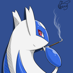 2015 aokabike back blue_background claws dragon feral latios legendary_pokémon looking_at_viewer looking_back male nintendo pipe plain_background pokémon red_eyes shadow smile smoke solo video_games
Rating: Safe
Score: 0
User: N7
Date: March 06, 2015 2015 aokabike back blue_background claws dragon feral latios legendary_pokémon looking_at_viewer looking_back male nintendo pipe plain_background pokémon red_eyes shadow smile smoke solo video_games
Rating: Safe
Score: 0
User: N7
Date: March 06, 2015