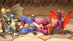 16:9 2022 3d_(artwork) 4k absurd_res activision aged_up anal anal_penetration anonymous_artist anthro bag balloonist_spyro balls belt blue_body clock clothing digital_media_(artwork) dragon duo entwined_toes erection eyewear eyewear_on_head feet feet_together fingerless_gloves foot_fetish foot_play footsie genitals gloves goggles goggles_on_head handwear hi_res horn huge_filesize inside kerchief lindar_(spyro) male male/male manual_masturbation masturbation muscular muscular_anthro muscular_male mutual_anal mutual_anal_penetration mutual_penetration mutual_tail_fetish mutual_tail_in_ass mutual_tail_insertion mutual_tail_play mutual_tail_sex mythological_creature mythological_scalie mythology neckerchief non-mammal_balls nude penetration penis purple_body raised_leg rescued_dragons_(spyro) scalie sex source_filmmaker_(artwork) spyro spyro_reignited_trilogy spyro_the_dragon tail tail_fetish tail_in_ass tail_insertion tail_play tail_sex unusual_anatomy unusual_genitalia unusual_penis watch widescreen wings wristband