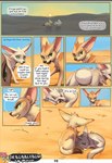 angry big_ears brown_nose desert dialogue duo female feral green_eyes pregnant pregnant_female pregnant_feral text conditional_dnp dr.bubblebum freya_(dr.bubblebum) fryx_(dr.bubblebum) canid canine fennec_fox fox mammal true_fox 2024 comic english_text