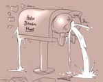 after_anal after_sex anal anthro bestiality big_butt bodily_fluids boots breeding_mount butt clothing cum cum_all_the_way_through cum_drip cum_fart cum_in_ass cum_in_mouth cum_in_pussy cum_inside dripping female feral footwear genital_fluids inside inside_breeding_mount shoes simple_background solo lechugansfw angel_(lechugansfw) bovid caprine equid equine horse mammal sheep hi_res