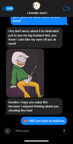3_toes 5_fingers adolescent anthro arm_support balls beak black_eyebrows blush bodily_fluids bottomless bottomless_anthro bottomless_male clenched_teeth clothed clothed_anthro clothed_male clothed_masturbation clothing cum cumshot ejaculation emoji erection eyebrows eyes_closed feathers feet fingers genital_fluids genitals glans green_clothing green_hoodie green_topwear head_tuft heart_symbol hoodie hoodie_only humanoid_genitalia humanoid_hands humanoid_penis long_sleeves looking_back male male_anthro masturbation membrane_(anatomy) multicolored_penis orgasm orgasm_face penile penile_masturbation penis pink_glans pink_penis scuted_legs scutes sexting sitting solo teeth text texting texting_ui toes topwear topwear_only tuft two_tone_penis webbed_feet white_balls white_body white_feathers white_penis white_text yellow_beak yellow_scutes young young_anthro young_male drockdraw disney ducktales ducktales_(2017) imessage louie_duck anatid anseriform avian bird duck 2025 english_text