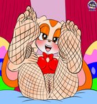 5_fingers aged_up anthro anus breasts bunny_costume clothing costume easter_egg feet feet_up female fingers foot_fetish foot_focus fur genitals half-closed_eyes holidays humanoid_feet humanoid_hands leg_grab looking_at_viewer looking_pleasured narrowed_eyes plantigrade pussy rabbit_ears raised_leg seductive soles solo tan_body tan_fur teeth toes tongue sirjzau easter sega sonic_the_hedgehog_(series) cream_the_rabbit lagomorph leporid mammal rabbit absurd_res hi_res