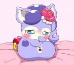 anthro anus blush bodily_fluids female genitals masturbation pussy semi-anthro solo sweat tears vaginal vaginal_masturbation nyupu himitsu_no_cocotama hirake!_cocotama ruby_(cocotama) cocotama censored hi_res