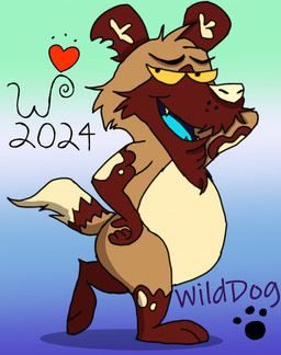 4_fingers anthro bedroom_eyes belly big_belly big_butt biped black_eyebrows black_eyes blue_tongue brown_arms brown_body brown_eyes brown_feet brown_fur butt casual_nudity cheek_tuft chest_tuft curling_tail dipstick_tail eyebrows facial_hair facial_tuft fangs feet fingers fist fist_on_hip floating_eyebrows footprint fur gloves_(marking) gradient_background half-closed_eyes hand_behind_head hand_on_hip hand_on_own_hip head_tuft heart_symbol humanoid_hands inner_ear_fluff leg_markings looking_at_viewer male markings multicolored_body multicolored_fur mustache narrowed_eyes notched_ear nude open_mouth overweight overweight_anthro overweight_male pawprint paws plantigrade pose raised_tail seductive shadow simple_background smile smiling_at_viewer socks_(marking) solo tail tail_markings tan_belly tan_body tan_fur tan_inner_ear_fluff tan_nose tan_spots tan_tail_tip teeth text tongue toony tuft walking whisker_spots wide_hips yellow_sclera wheeler-bertrand cam_(camcartoonfanatic) african_wild_dog canid canine mammal 2024 character_name colored dated digital_drawing_(artwork) digital_media_(artwork) english_text hi_res pinup shaded signature