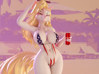 female solo marpole_(artist) mayosplash_(modeler) animaniacs gta_vi_cover_girl warner_brothers minerva_mink mammal mink mustelid musteline true_musteline 4:3 hi_res