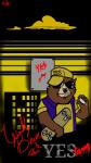 1990s clothing cloud drugs eyewear graffiti hat headgear headwear male marijuana skateboard solo sunglasses vehicle unknown_artist wally_bear_and_the_no!_gang wally_bear bear mammal 9:16 hi_res