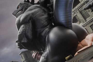 anal anal_penetration annoyed anthro anthro_penetrated anthrofied big_butt big_muscles big_penis black_body black_scales black_skin bubble_butt butt duo dutch_angle erection faceless_character faceless_human faceless_male genitals glans glistening glistening_body glistening_butt glistening_scales glistening_skin huge_butt huge_muscles huge_penis huge_thighs human_on_anthro human_penetrating human_penetrating_anthro humanoid_genitalia humanoid_penis interspecies larger_male larger_sub looking_back male male/male male_penetrated male_penetrating male_penetrating_male manly muscular muscular_anthro muscular_arms muscular_male muscular_thighs nude on_bottom on_top outside penetration penile penile_penetration penis penis_in_ass power_bottom reverse_cowgirl_position scales sex sharp_teeth size_difference smaller_male smile submissive tail teeth thick_arms thick_penis thick_tail thick_thighs yellow_sclera darkflash23 chocoscorner_(modeler) godzilla_(series) toho godzilla human kaiju lizard mammal reptile scalie 3:2 3d_(artwork) absurd_res digital_media_(artwork) hi_res