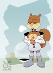 boots breasts clothing eyes_closed female footwear nipples open_mouth shoes solo teeth undressing unzipped zipper zipper_down toongrowner nickelodeon spongebob_squarepants sandy_cheeks mammal rodent sciurid tree_squirrel 2019 absurd_res hi_res