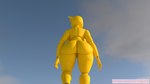 anthro anus butt crush feet female fingers genitals machine macro pussy solo yellow_body pervertedgiants five_nights_at_freddy's five_nights_at_freddy's_2 scottgames bonny toy_chica_(fnaf) animatronic robot 16:9 2021 3d_(artwork) digital_media_(artwork) hi_res widescreen