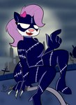 1990s anthro boots clothing female footwear gloves gotham_city handwear high_heeled_boots high_heels mask movie_reference shoes sky solo spandex stitch_(sewing) text tight_clothing whip sebaku batman_(series) batman_returns dc_comics tiny_toon_adventures warner_brothers catwoman fifi_la_fume mammal mephitid skunk absurd_res english_text hi_res huge_filesize