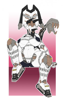 anthro beak black_beak black_horn black_nipples blayde_(dinotrux) female genitals horn machine nipples nude pistons sitting sitting_on_ground slightly_chubby solo vulva white_body ndragon3 dinotrux ceratopsian ceratopsid chasmosaurine dinosaur dinotrux_(species) marginocephalian ornithischian prehistoric_species reptile robot scalie triceratops absurd_res hi_res