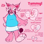 feet foot_focus fur genderfluid micro paws pink_body pink_fur shrinking size_difference size_play size_transformation solo text transformation pinkfairy tammy_(pinkfairy) felid feline lynx mammal english_text hi_res warm_colors trans_(lore)