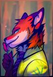 anthro clothed clothing food fur green_eyes heart_symbol holding_food holding_object holding_popsicle licking male orange_body orange_fur pawpsicle popsicle seductive solo tongue tongue_out angiewolf disney zootopia nick_wilde canid canine fox mammal red_fox true_fox 2018 digital_media_(artwork) shaded