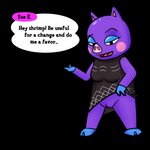 anthro clothed clothing dress exhibitionism female genitals pussy solo speech_bubble text teot animal_crossing nintendo sue_e._(animal_crossing) domestic_pig mammal suid suine sus_(pig) 1:1 alpha_channel english_text