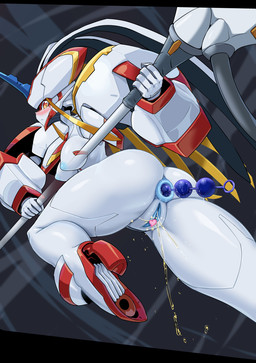 action_pose anal anal_beads anal_beads_in_ass anal_fluids anal_penetration anus blush bodily_fluids breasts butt female gaping gaping_anus genital_fluids genitals heart_censor heart_symbol looking_back machine melee_weapon not_furry object_in_ass penetration polearm pose sex_toy sex_toy_in_ass sex_toy_insertion simple_background solo spear urine vulva weapon pochincoff darling_in_the_franxx studio_trigger strelizia humanoid robot robot_humanoid censored hi_res