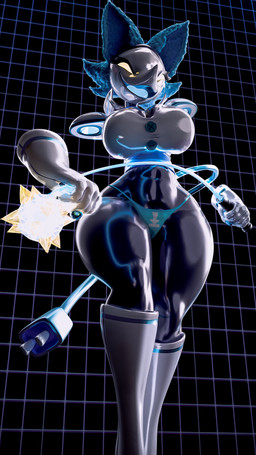 abstract_background anthro big_breasts black_body bloom blue_tongue blush blush_stickers boots breasts clothed clothing collared_shirt creepy_smile curvy_figure disembodied_hand dress_shirt electrical_plug_tail eyelashes female flail fluffy_ears footwear geometric_background glistening gloves glowing glowing_eyes glowing_tongue handwear holding_object holding_whip hourglass_figure huge_breasts huge_ears huge_hips light_reflection long_eyelashes looking_at_viewer looking_down looking_down_at_viewer low-angle_view melee_weapon navel no_pupils pointy_nose shirt shirt_collar shoes simple_background skimpy skindentation small_waist smile smooth_skin solo tail teal_clothing teal_ears teal_underwear thick_thighs tongue topwear underwear weapon whip white_boots white_clothing white_footwear white_gloves white_handwear white_head wide_hips yellow_eyes yellow_sclera doblezetaeleri_(artist) cryptiacurves_(modeler) deltarune undertale_(series) tasque_manager darkner felid feline mammal robot_anthro 2025 3d_(artwork) 9:16 absurd_res digital_media_(artwork) hi_res