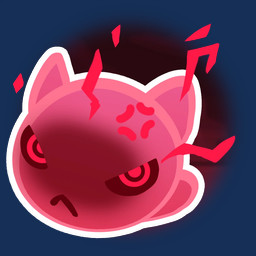 :< ambiguous_gender angry cross-popping_vein feral frown looking_at_viewer outline pink_body simple_background solo tail transparent_background white_outline unknown_artist slime_rancher blob_creature felid feline goo_creature largo_slime mammal pink_slime_(slime_rancher) slime_(slime_rancher) tabby_slime 1:1 alpha_channel digital_drawing_(artwork) digital_media_(artwork) full-length_portrait icon official_art portrait