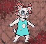 accessory anthro bow_ribbon clothed clothing collared_shirt dress_shirt female fur furgonomics ribbons shirt smile solo standing tail tail_accessory tail_bow tail_ribbon topwear white_body white_fur deidad_dissitum pretty_blood rinny_(pretty_blood) bear malino mammal polar_bear ursine