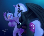 2014 animal_genitalia anthro anthrofied anus balls bdsm big_breasts black_fur blue_eyes blue_fur blue_hair blush bondage bound breasts cum cum_in_pussy cum_inside cutie_mark dickgirl dickgirl_on_female equine female forced freckles_(artist) friendship_is_magic from_behind fur hair horn horsecock huge_breasts intersex long_tongue magic magical_bondage mammal my_little_pony nightmare_moon_(mlp) nude open_mouth penetration penis princess_luna_(mlp) rape selfcest sex side_boob size_difference square_crossover tongue tongue_out vaginal vaginal_penetration wide_hips winged_unicorn wings
Rating: Explicit
Score: 40
User: ultragamer89
Date: March 22, 2014