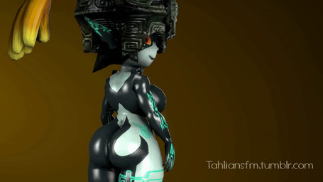 animated_gif big_butt bouncing butt butt_jiggle curvy_figure female jiggling not_furry slightly_chubby solo tahlian nintendo the_legend_of_zelda twilight_princess midna humanoid twili 16:9 3d_(artwork) 3d_animation animated digital_media_(artwork) short_playtime source_filmmaker_(artwork) widescreen
