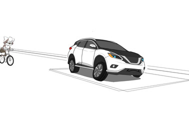 ambiguous_gender anthro bicycle blue_eyes car driving duo feral machine male sad vehicle wheel white_body white_car eibvdy dire_car dire_machine dire_vehicle living_car living_machine living_vehicle 2024 hi_res