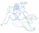 2013 anthro anthrofied badgerben big_breasts breasts changeling collar dialog english_text equine female friendship_is_magic gaping horn horse looking_at_viewer mammal monochrome my_little_pony pony pussy queen_chrysalis_(mlp) solo text transformation trixie_(mlp) unicorn
Rating: Explicit
Score: 10
User: ultragamer89
Date: February 14, 2014
