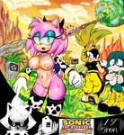 afrosoricid amy_rose animal_print anthro big_breasts blush bodily_fluids bracelet breasts canid canine clothing collar cow_print electronics eulipotyphlan eyeshadow female fennec_fox fox genitals gloves handwear hedgehog idw_publishing jewelry kitsunami_the_fennec legwear logo machine makeup mammal metal_sonic miles_prower milk_carton monitor mountain planet pussy robot sega shonshadow signpost sonic_the_hedgehog_(comics) sonic_the_hedgehog_(idw) sonic_the_hedgehog_(series) surge_the_tenrec sweat tenrec thigh_highs true_fox