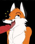 anthro awesome_face clothed clothing duo erection fellatio fur genitals male nude open_mouth oral penile penis sex simple_background smile solo_focus standing teeth text text_background tongue topless transparent_background zagura canid canine fox mammal 2016 alpha_channel meme