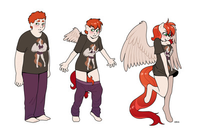 anthro barefoot base_one_layout basic_sequence biped blush bottomless bottomwear breast_growth breasts clothed clothing feet female freckled_arms freckled_face freckles gender_transformation growth hair holding_breast human_to_anthro linear_sequence male mtf_transformation one_row_layout pants red_hair shirt smile solo species_transformation standing tail tail_growth three_frame_image three_frame_sequence topwear transformation transformation_sequence wings blackshirtboy hasbro my_little_pony mythology equid equine human mammal mythological_creature mythological_equine pegasus 2018 absurd_res hi_res sequence