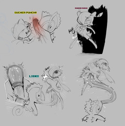 abdominal_bulge anthro aroused aroused_female badge big_clitoris big_nipples blood bodily_fluids bottomwear breasts broken_teeth bruised butt cervical_penetration clitoris clothing cunnilingus erect_clitoris erect_nipples erection female genitals group large_penetration long_tongue male merchant miniskirt mystery_dungeon_badge nipples oral oral_penetration penetration punch ryona saliva saliva_on_tongue sex shocked skirt small_breasts surprised tears tongue vaginal vaginal_penetration vulva niichan nintendo pokemon gardevoir generation_3_pokemon kecleon kirlia lizard monster pokemon_(species) ralts reptile scalie shiny_pokemon absurd_res hi_res daughter_(lore) mother_(lore) parent_(lore)