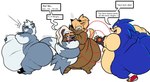 anthro bdsm big_butt bodily_fluids bondage bound breasts butt drooling eyes_closed female group hypnosis immobilization male mind_control nipples nude obese obese_anthro obese_female obese_male overweight overweight_anthro overweight_female overweight_male saliva spiral_eyes text floofyboyetime idw_publishing sega sonic_the_hedgehog_(comics) sonic_the_hedgehog_(idw) sonic_the_hedgehog_(series) doctor_starline sonic_the_hedgehog tangle_the_lemur whisper_the_wolf canid canine eulipotyphlan hedgehog lemur mammal monotreme platypus primate strepsirrhine english_text hi_res