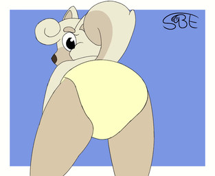 abdl anthro clothed clothing diaper diaper_fetish diaper_only excessive_feces fart fart_fetish feces female hyper hyper_feces hyper_soiling looking_at_viewer looking_back mature_female messy pooping rear_view scatplay soiled_diaper soiling soiling_diaper solo topless unclean_diaper used_diaper wearing_diaper gassybigears69 bluey_(series) wendy_(bluey) canid canine canis chow_chow domestic_dog mammal spitz animated short_playtime webm mother_(lore) parent_(lore)