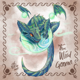 3_horns anthro arms_bent brown_background cheek_spikes empty_eyes eyelashes facial_spikes female female_anthro floating_wings green_body green_horn green_scales green_spikes green_spines green_tail green_wings horn light long_tail membrane_(anatomy) membranous_wings multi_horn on_orb open_mouth open_smile orange_sclera orb scales semi-anthro sharp_teeth simple_background smile solo spikes spikes_(anatomy) tail teeth text unusual_anatomy unusual_wings wings vintfux dark_chronicle level-5 gemron reptile scalie wind_gemron 1:1 2025 colored dated digital_drawing_(artwork) digital_media_(artwork) english_description english_text lighting procreate_(artwork) shaded signature
