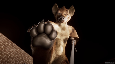 anthro dominant feet first_person_view foot_focus leash leash_pull pawpads paws sound_effects stepping_on_face stomping toes conditional_dnp digitallis hyena mammal 16:9 3d_(artwork) 3d_animation animated digital_media_(artwork) loop short_playtime sound webm widescreen