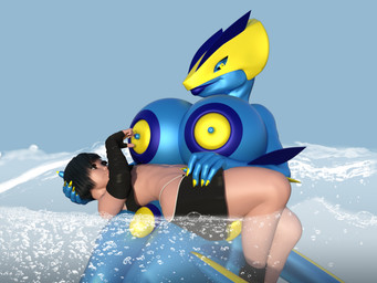 boop breast_boop breasts duo genitals gynomorph intersex machine male multicolored_nipples nipples non-mammal_breasts non-mammal_nipples penis water idsaybucketsofart mythology leviathan-29 android cyber_dragon dragon human mammal mythological_creature mythological_scalie reptile robot scalie 3d_(artwork) 4:3 digital_media_(artwork)