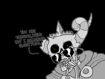 bone clothed clothing crown dialogue eyewear headgear horn humor male not_furry solo sunglasses teeth text toony discount-supervillain adventure_time cartoon_network the_lich_(adventure_time) humanoid lich undead 4:3 digital_media_(artwork) english_text
