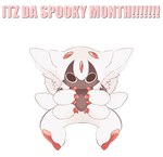 black_body claws dancing female fluffy fluffy_ears fluffy_hair fluffy_tail fur hair horn solo tail white_body white_fur true_fossil_soul made_in_abyss spooky_dance faputa arthropod humanoid hybrid insect lepidopteran moth narehate animated animation_meme frame_by_frame meme short_playtime