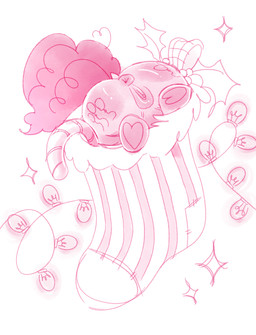 animal_genitalia anus butt candy candy_cane christmas_decorations christmas_lights christmas_stocking cutie_mark dessert female feral flashing food fur genitals hair holidays holly_(plant) nude pink_hair plant presenting presenting_hindquarters solo stuck tail vulva boxwife christmas friendship_is_magic hasbro my_little_pony pinkie_pie_(mlp) equid equine horse mammal pony absurd_res digital_media_(artwork) hi_res