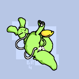 animal_genitalia animal_penis anus balls butt canine_genitalia canine_penis genitals green_body legs_up long_tongue lying male on_back pawpads penis presenting presenting_hindquarters semi-anthro simple_background solo tongue shay_the_bunny rain_world videocult saint_(rain_world) slugcat 1:1 digital_drawing_(artwork) digital_media_(artwork) hi_res