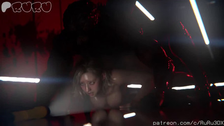 alarm_siren all_fours big_butt blonde_hair bouncing_breasts brain breasts butt claws duo eye_roll female female_human female_penetrated hair human_penetrated interspecies looking_pleasured male male/female medium_breasts muscular muscular_male nipples organs penetration questionable_consent sharp_teeth spread_legs spreading teeth eminiruru capcom resident_evil grace_ashcroft human humanoid licker_(resident_evil) mammal monster monstrous_humanoid 16:9 3d_(artwork) 3d_animation animated digital_media_(artwork) short_playtime sound video widescreen