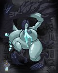after_transformation anthro avian_feet big_breasts bird_hand blue_lactation bodily_fluids breasts claws colored_lactation exposed_breasts exposed_vagina feathers female genitals hair hair_over_eye huge_breasts implied_transformation lactating leaking_breasts nipples nude nude_female one_eye_obstructed one_eye_visible solo spread_wings tail tail_feathers toe_claws transformation unusual_bodily_fluids unusual_lactation vigor vulva wing_claws wings shiftymcgearjam 2k_games bioshock bioshock_infinite elizabeth_(bioshock_infinite) avian hybrid monster 4:5 hi_res
