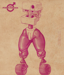 bulge cybernetics futuristic glistening glistening_body machine muscular muscular_thighs not_furry planetary_rover science science_fiction small_waist space thick_thighs areye_(artist) nasa perseverance_rover android humanoid robot robot_humanoid absurd_res english_description hi_res male_(lore)